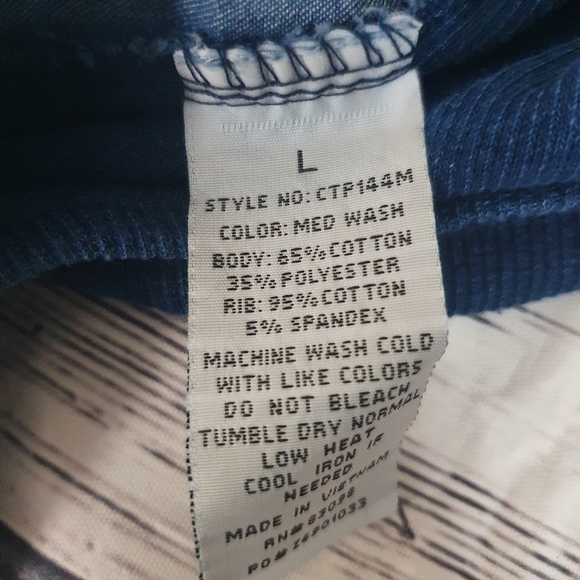 Cavalini Denim Collection Top Size L - Picture 6 of 6